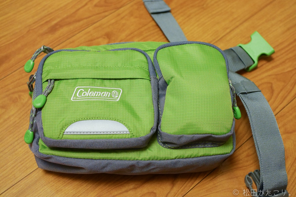 マイクロフォーサーズのレンズバッグに最適 Colemanウォーキングポーチ 毎日かたこり 登山 写真 整体のブログ